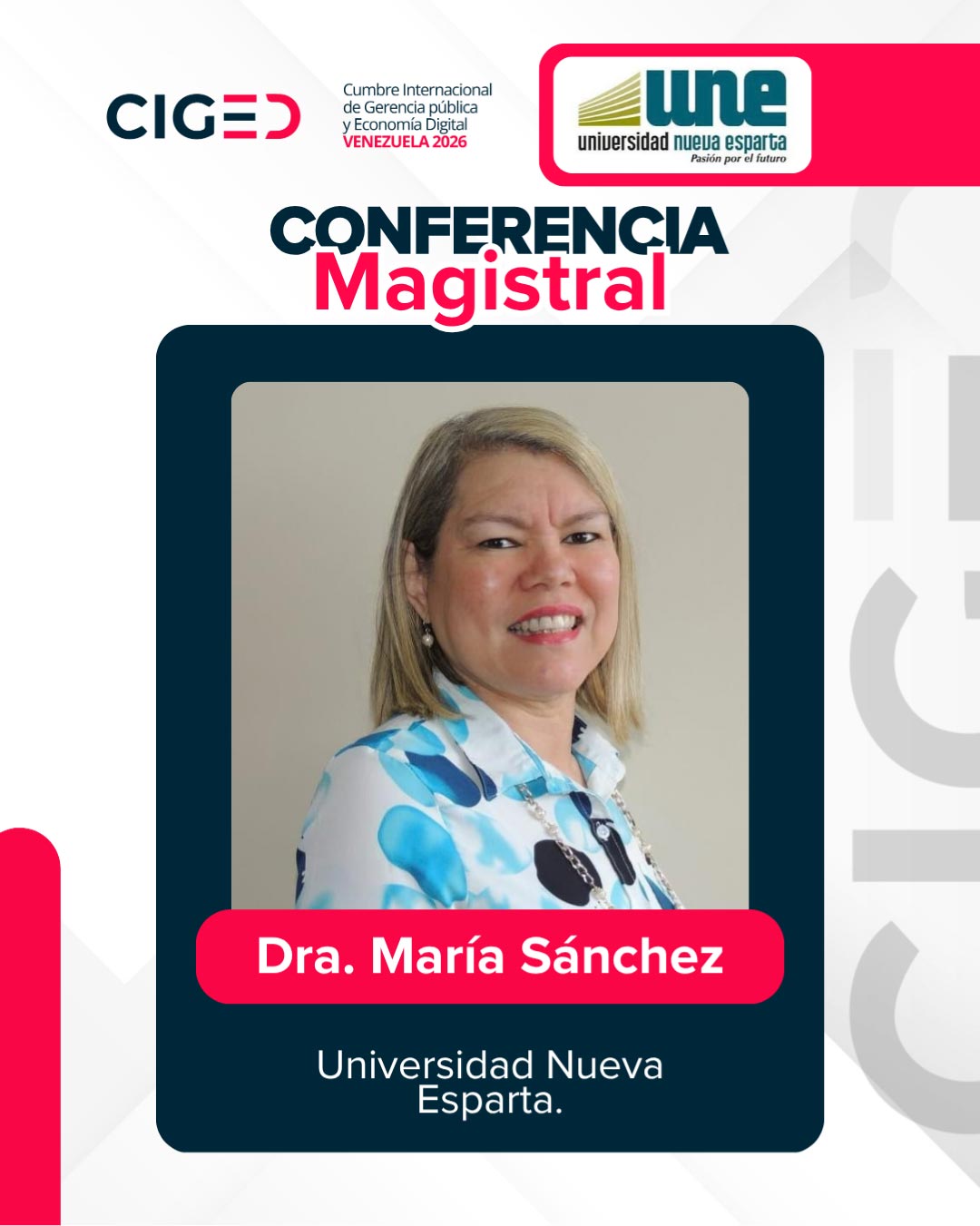 Dra. María Sánchez
